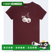 red Cherries Graphic 自营Aeropostale dark Flocked Tee