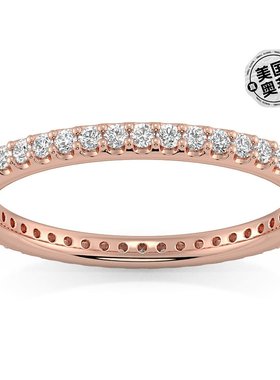 pompeii31/3 克拉钻石永恒戒指可叠戴结婚戒指实验室培育黄金 - 1