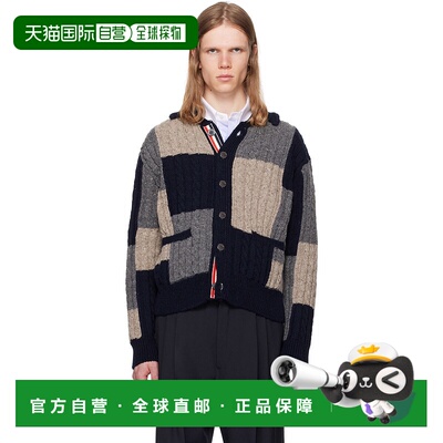 1h可退 香港直邮潮奢 Thom Browne 汤姆 布朗 男士 多色 Patchwor