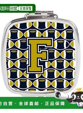 自营 Carolines Treasures CJ1074-FSCM 字母 F 足球蓝色和正品