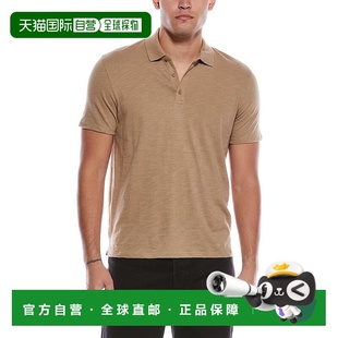 brown 自营Vince Shirt Polo 美国奥莱直发 Slub