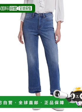 自营NYDJ Bailey Bilbao Crest Relaxed Jean - blue 美国奥莱直