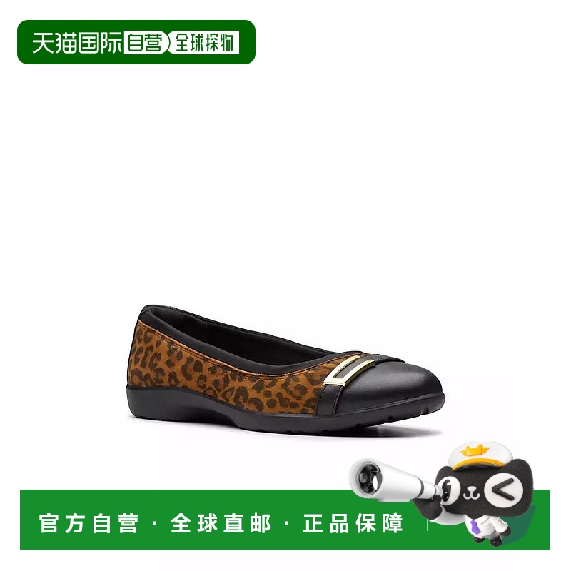 1h可退 【美国直邮】Clarks|女士系列 Meadow Rose 鞋皮鞋真皮