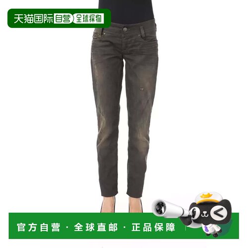 自营BYBLOS Cotton Women Women's Jeans - black 美国奥莱直发