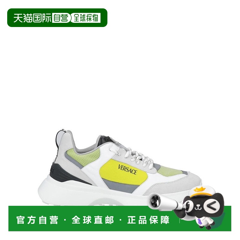 【美国直邮】versace 男士 时尚休闲鞋范思哲防滑运动鞋牛皮真皮
