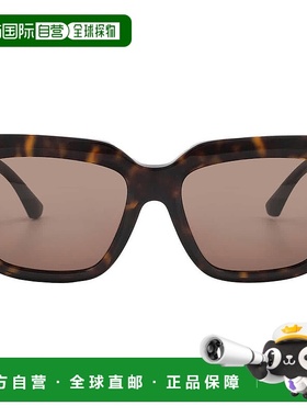 自营Burberry Brown Square Ladies Sunglasses BE4419 300273 54