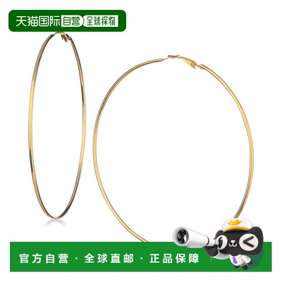【美国直邮】3 1/4 英寸大号环形耳环耳挂