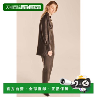 自营rebecca taylor素食主义者束腰连衣裙-胡桃木 美国奥莱直发
