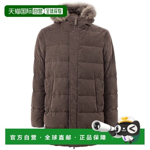 棕色 自营 夹克 棉质男式 美国奥莱直发 Herno