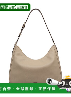 自营radleyHeath Crescent Small Ziptop Shoulder Bag - porcini