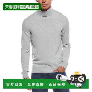 自营Eleventy Cashmere Turtleneck Sweater - gray 美国奥莱直发