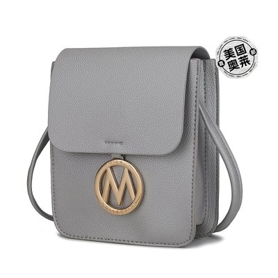 mia k collectionSkylar Crossbody - metalic silver 【美国奥莱