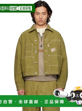1h可退 香港直邮潮奢 Story Mfg. 男士 绿色 Station 夹克 SSS25J