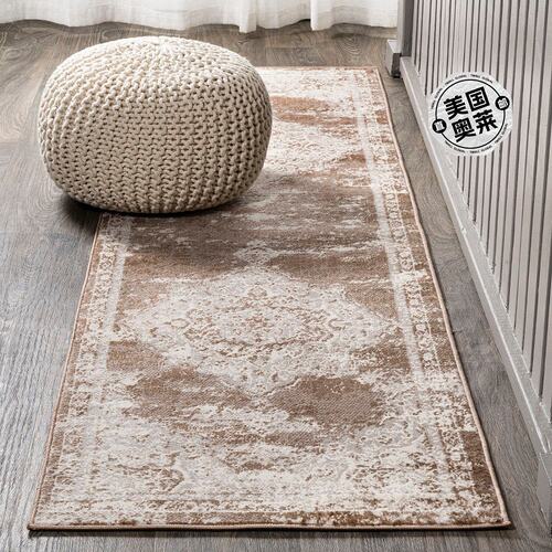 jonathan yAlhambra Ornate Medallion Modern Area 地毯 - 棕色/