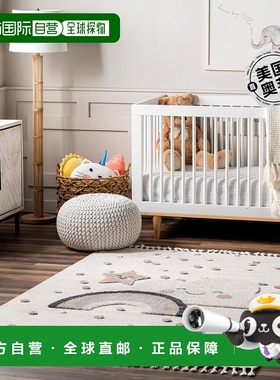 自营nuLOOM Catlin Sweet Dreams 高/低儿童地毯 - 米色 美国奥莱