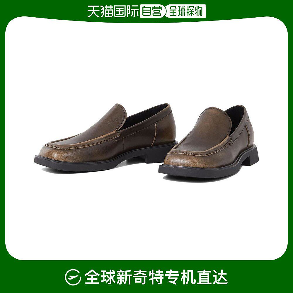 美国直邮vagabond 女士皮鞋 休闲鞋进口懒人鞋方头真皮豆豆鞋