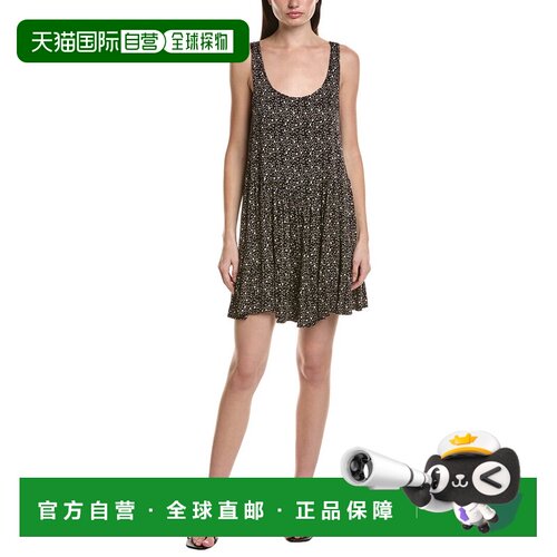 自营Saltwater Luxe Tank Midi Dress - Black 美国奥莱直发吊带