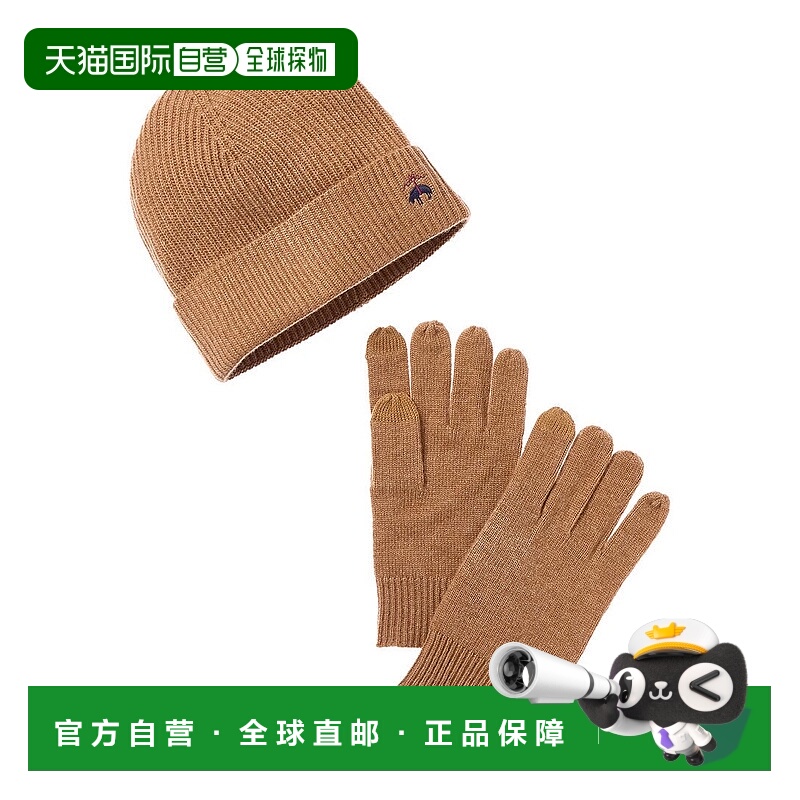 自营Brooks Brothers 2pc Wool & Cashmere-Blend Hat & Gloves S