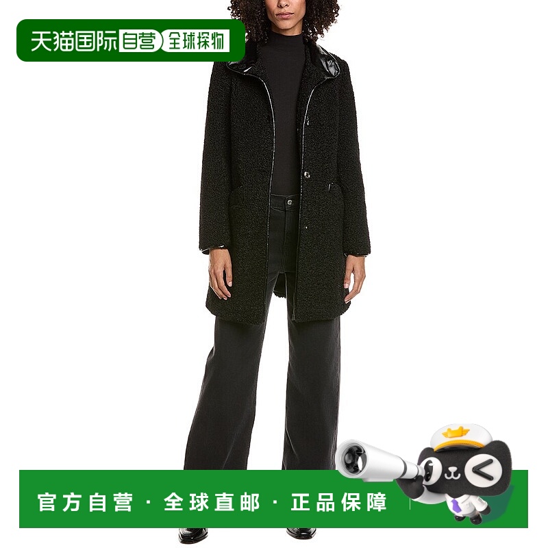 自营Sam Edelman Teddy Coat - black 美国奥莱直发