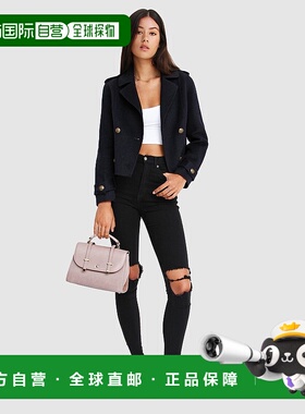 自营belle & bloomBetter Off Military Peacoat - navy 美国奥莱