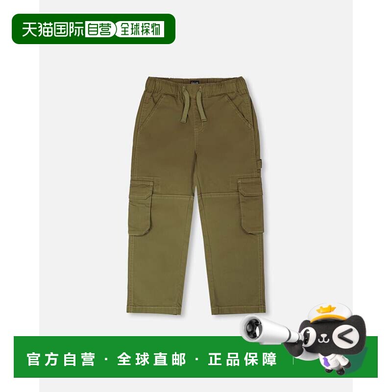 自营deux par deuxStretch Twill Carpenter Pants Dark Khaki Gr - 实物图