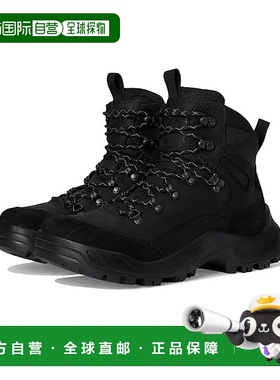 1h可退 香港直邮潮奢 ecco 爱步 男士 Offroad 防水高筒绑带登山