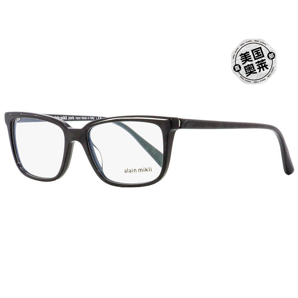 alain mikli 男士眼镜 a03079 003 水晶黑色 54 毫米 【美国奥莱