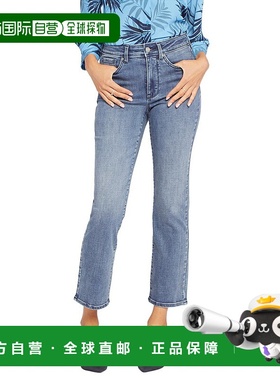 自营NYDJ womens  Petites Marilyn Higher-Rise Pristine Ankle