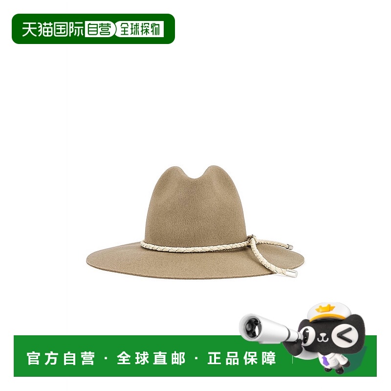 自营rag & boneWomen's Valencia Fedora Hat In Warm Grey - war