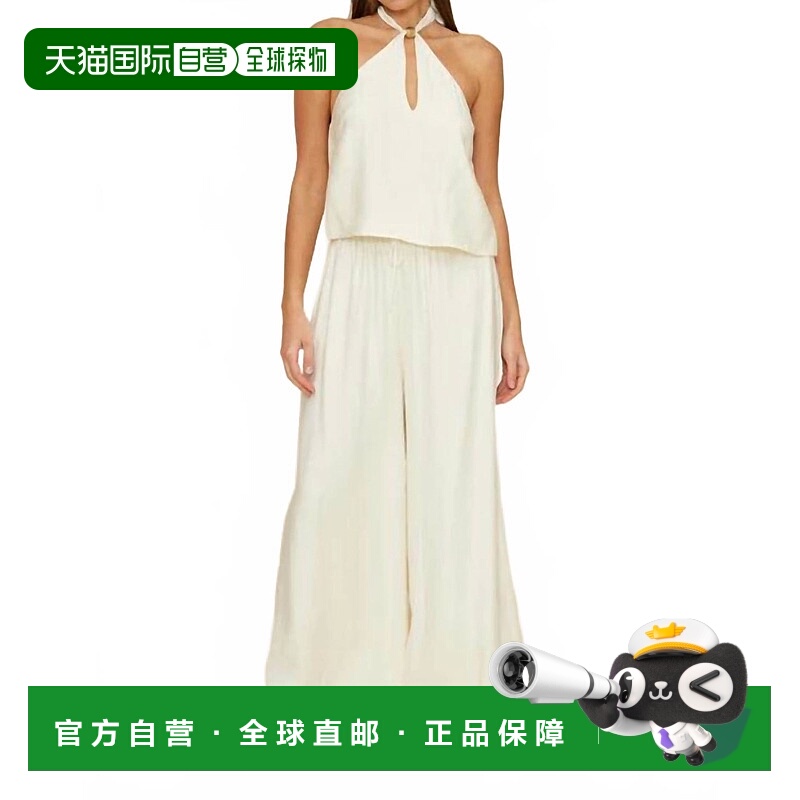 自营lucy paris象牙色Bea Flowy长裤 美国奥莱直发