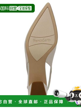 自营Franco Sarto Racer Slingback白色G9011L6100女式-白色 美国