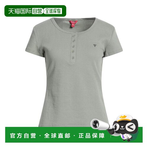 1h可退 【美国直邮】guess 女士 上装T恤短袖