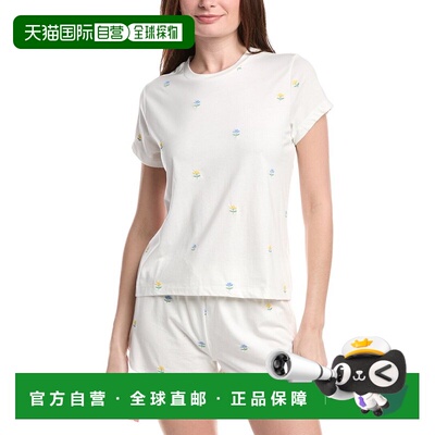 自营PJ Salvage Dainty Daisy T-Shirt - ivory 美国奥莱直发