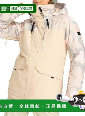 自营ROXY Dawnrae Parka-白色 美国奥莱直发