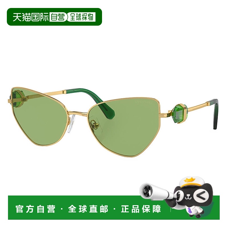 自营Swarovski  SK 7003 4004/2 57mm Womens Irregular Sunglass