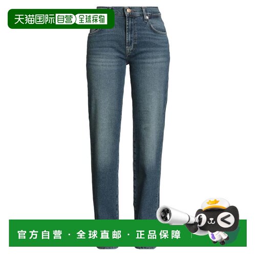【美国直邮】7 for all mankind 女士 牛仔裤直筒裤