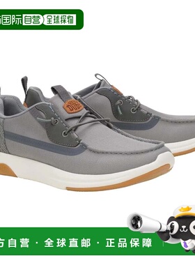 自营Hey Dude Wally Drift Mesh 43165-1UM men's灰色一脚蹬休闲L