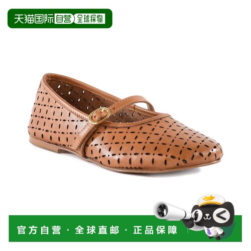 自营Seychelles Skyler Leather Flat - Tan 单鞋美国直发奥莱