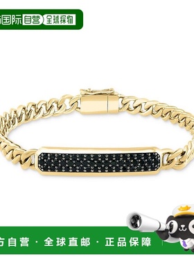 1h可退 【美国直邮】EFFY 系列|EFFY® 男士黑色尖晶石 Panzer 链1