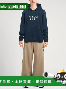 1h可退 【美国直邮】prps 男士 帽衫运动夹克衫长袖卫衣