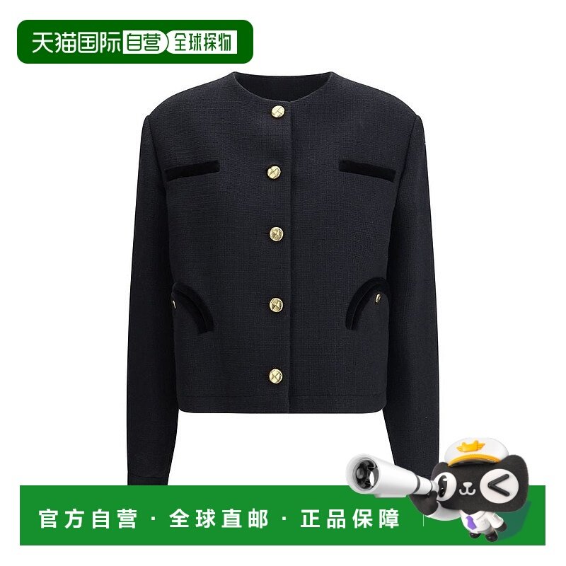 自营blazé milanoBlazeMilano Missy Gliss女式波莱罗舞曲-黑色