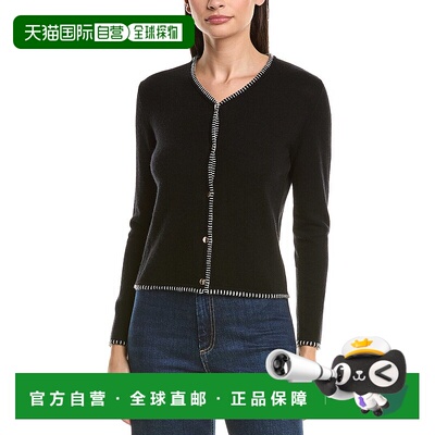 自营Bruno Magli Blanket Stitch Wool & Cashmere-Blend Cardiga