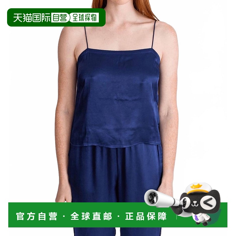 自营 raquel allegra海军蓝女式新月形背心 美国奥莱直发