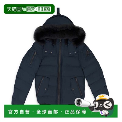 自营moose knucklesNavy / Black Onyx Ladriere Shearling Bombe