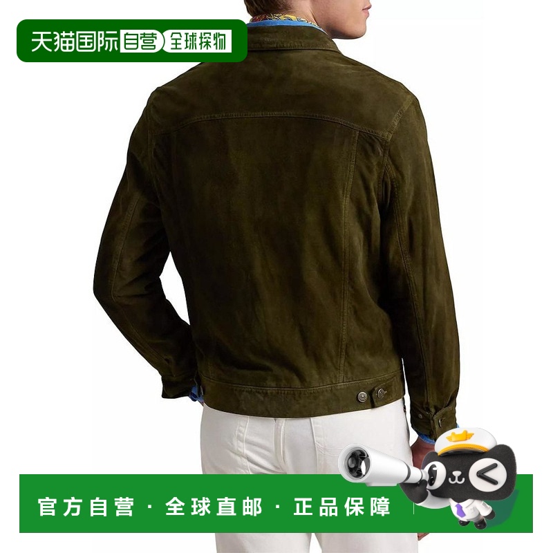 【美国直邮】ralph lauren 男士 皮质外套夹克