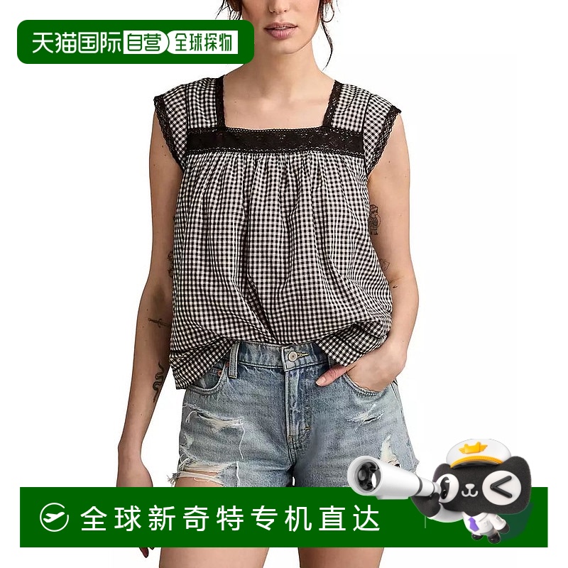 1h可退 【美国直邮】lucky brand 女士 上装T恤