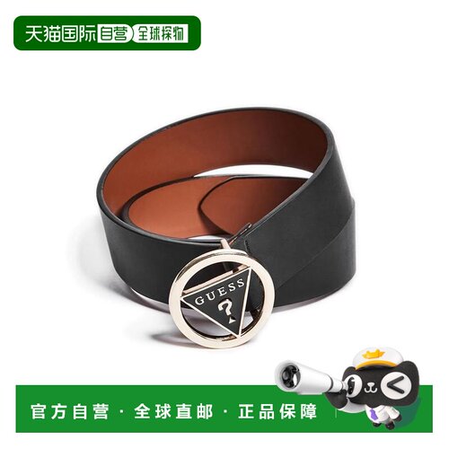 1h可退 【美国直邮】Guess Factory|圆三角标志扣腰带新款皮带