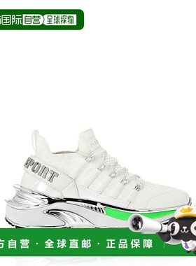 自营 plein sportRunner Chrome Surfer - 白色/荧光绿 美国奥莱