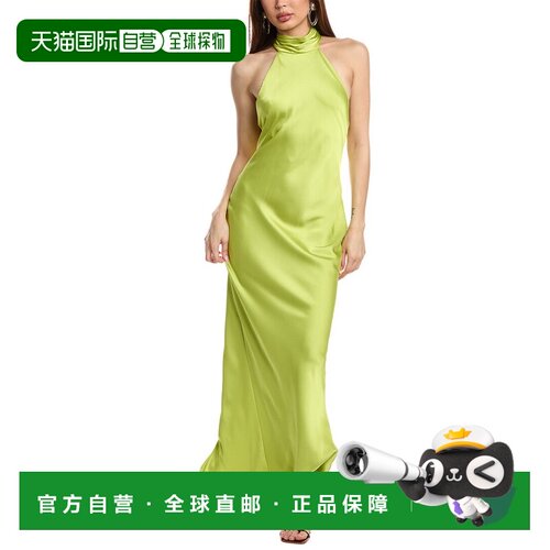 自营 Ramy Brook Tatiana 礼服 - 绿色 连衣裙长裙美国直发奥莱