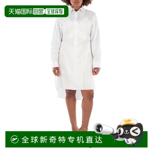 美国尺码 品牌尺码 Fendi蕾丝细节丝绸衬衫 自营 连衣裙
